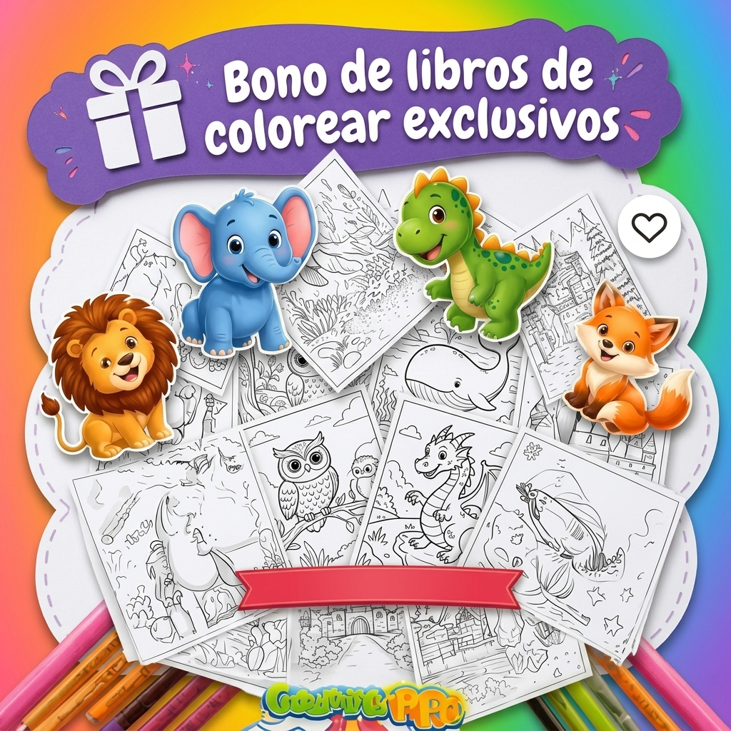 Libritos para colorear