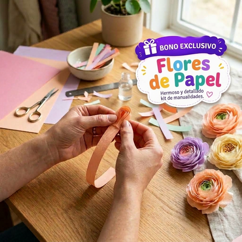 Flores de papel