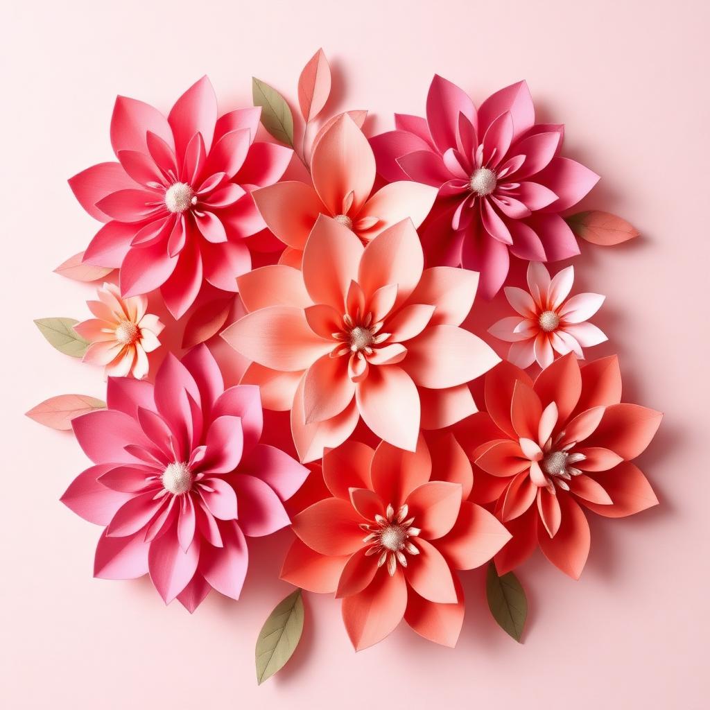 Flores de papel